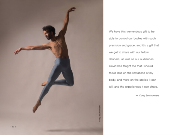 Dancer Corey Bourbonniere in Waiting In The Wings by Anita Buzzy Prentiss - Buzzy Photography